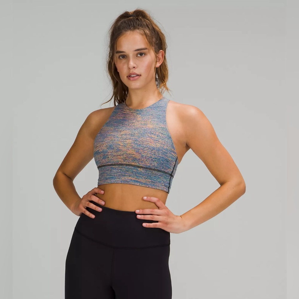 Lululemon Energy Sports Bra in Spectral Jacquard Autumn